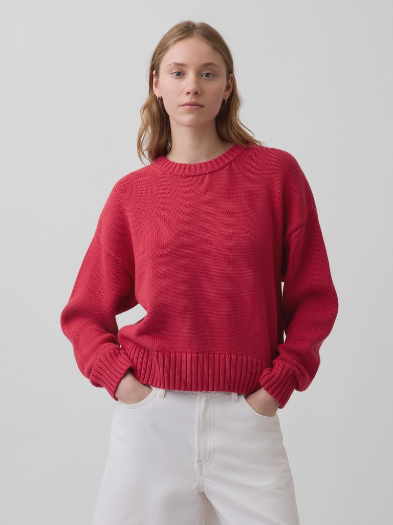 100% Cotton Oversized Sweater