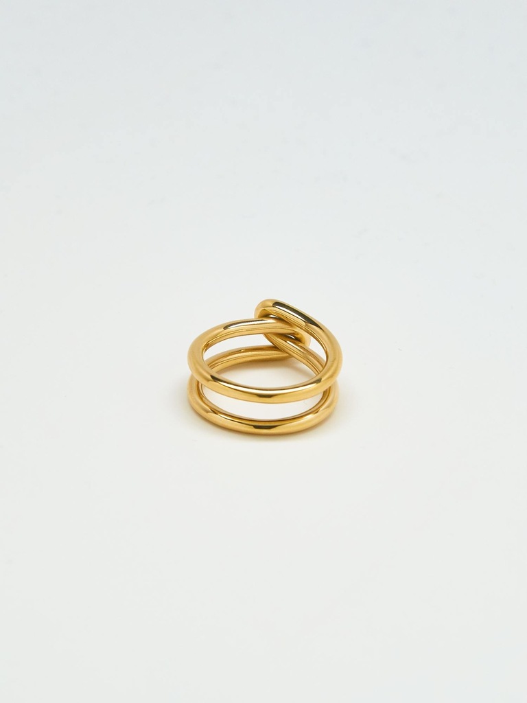 Admiral Row Gold Double Knot Ring