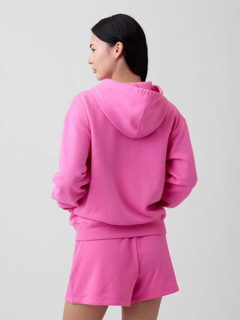 Relaxed Gap Logo Zip Hoodie