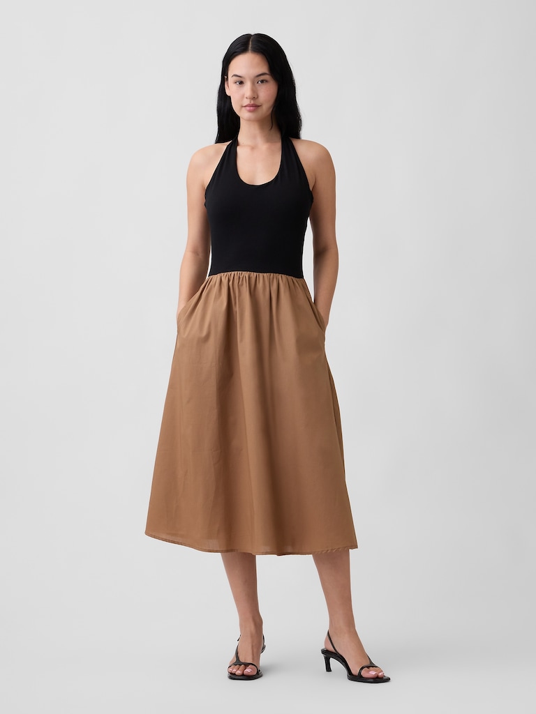 Halter Midi Dress