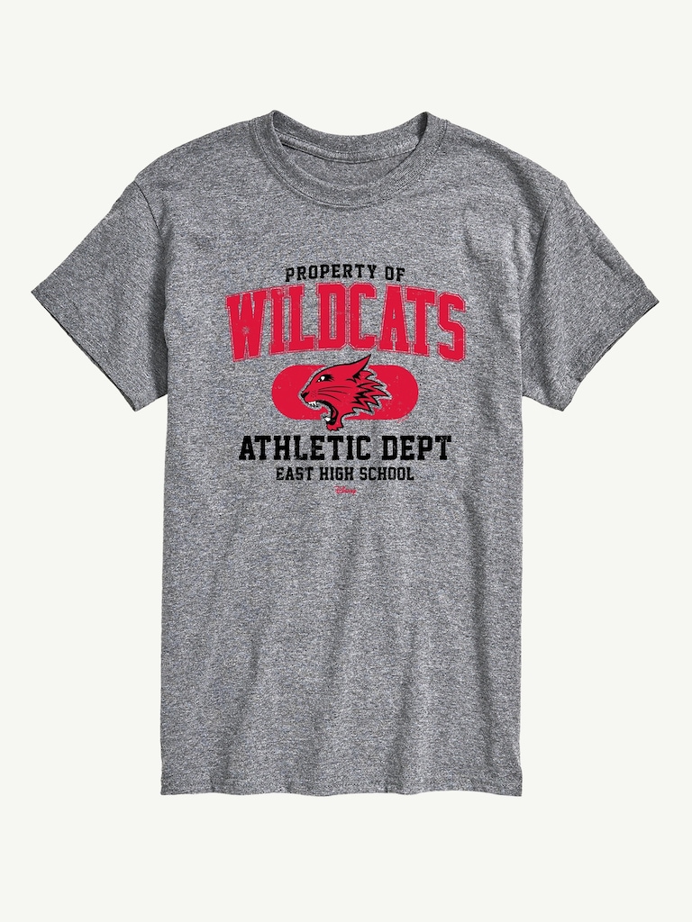 High School Musical Property Of Wildcats Short Sleeve Graphic T-Shirt