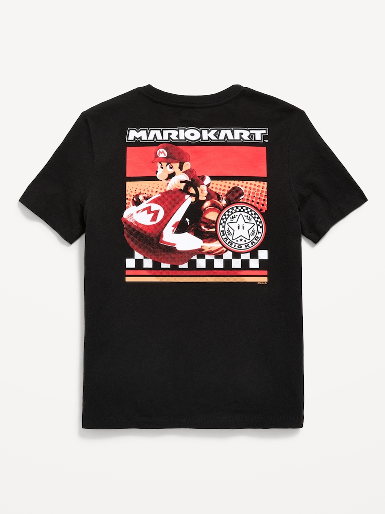 Mario Kart™ Gender-Neutral Graphic T-Shirt for Kids
