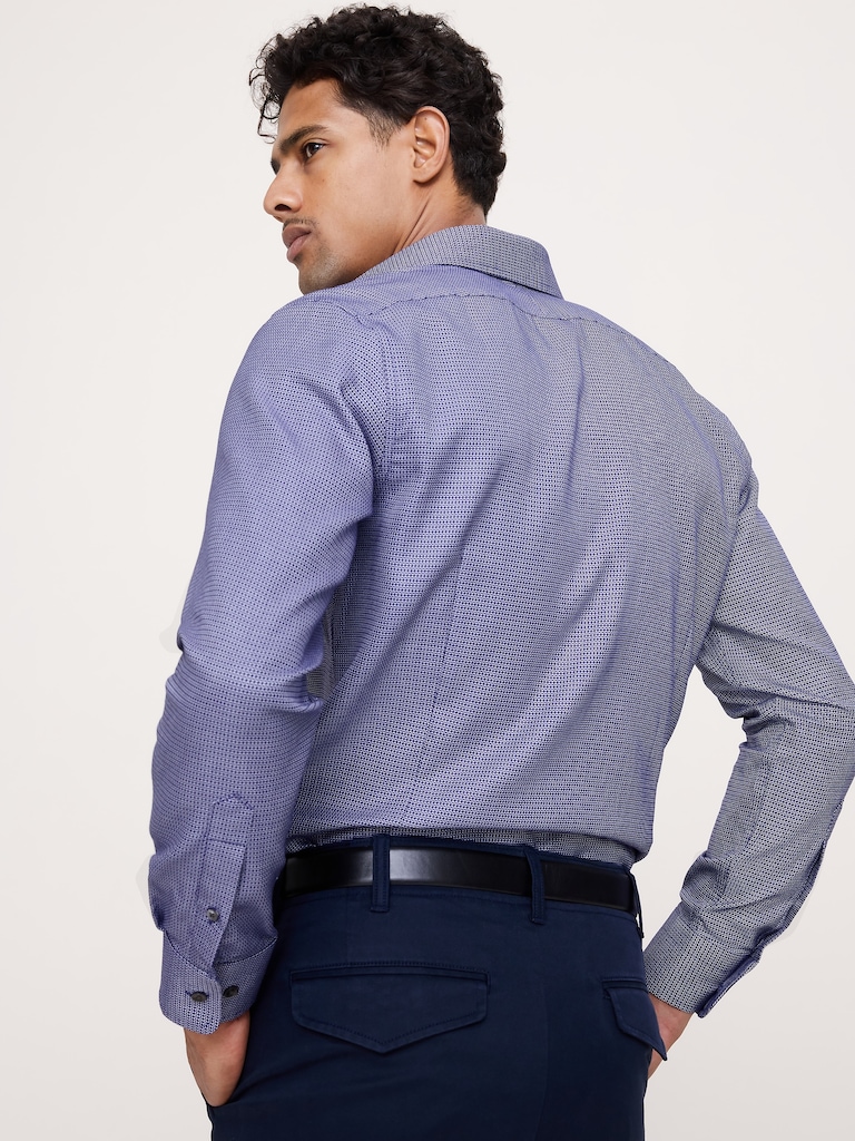 Slim-Fit Wrinkle-Resistant Dress Shirt