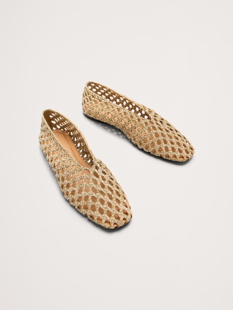 Woven Ballet Flats