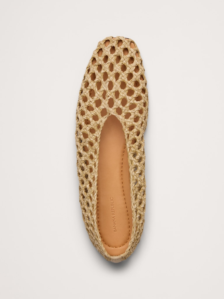 Woven Ballet Flats
