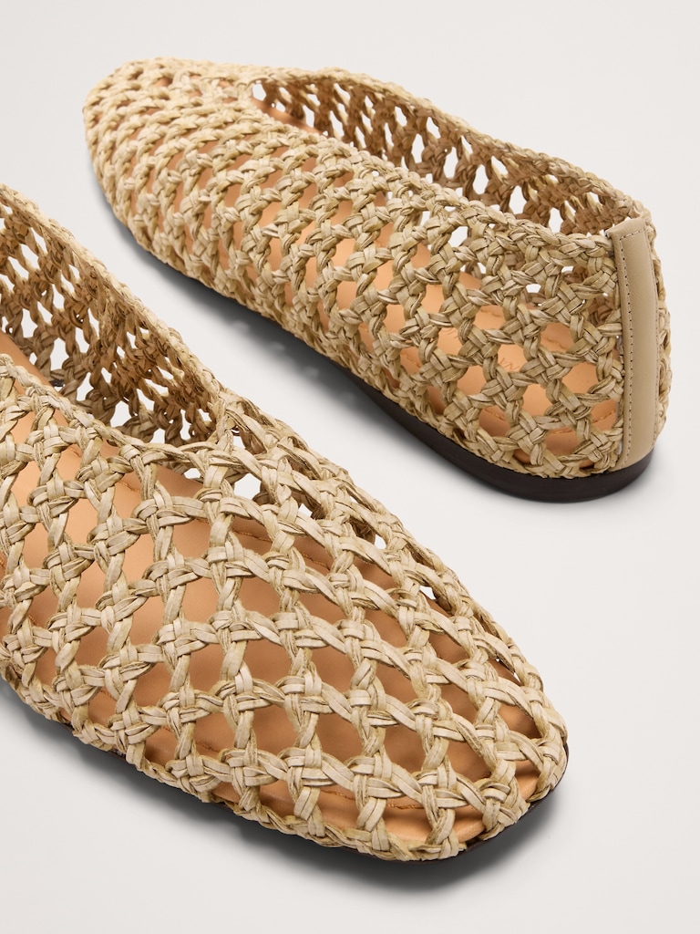 Woven Ballet Flats
