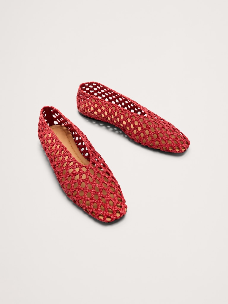 Woven Ballet Flats