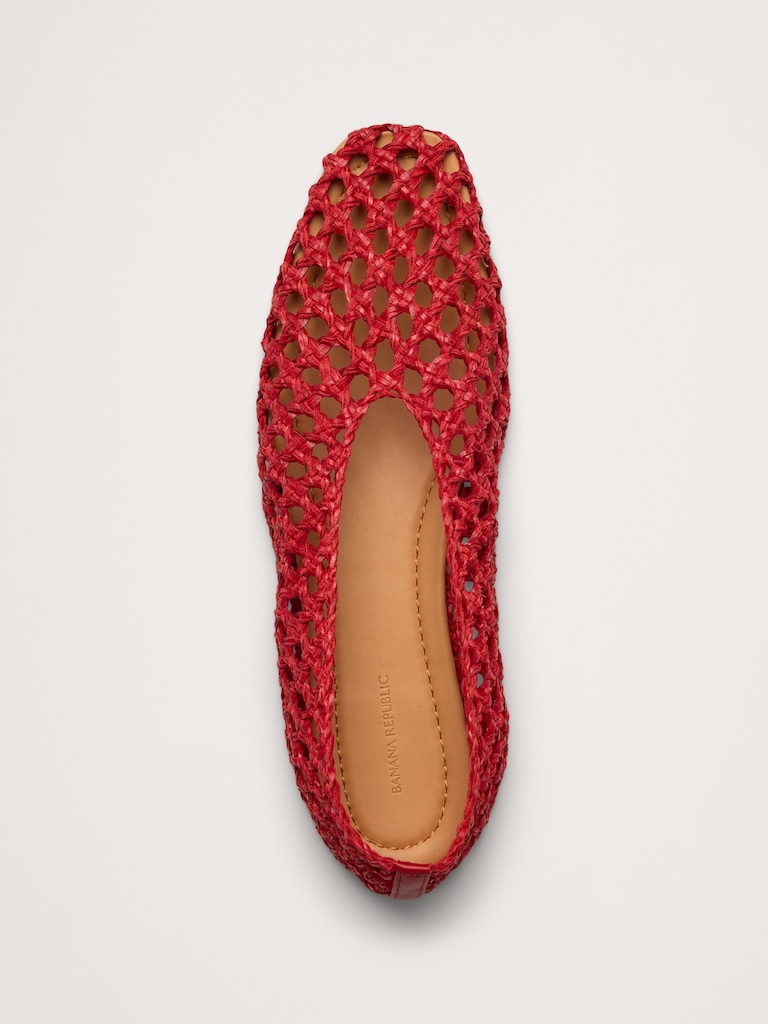Woven Ballet Flats