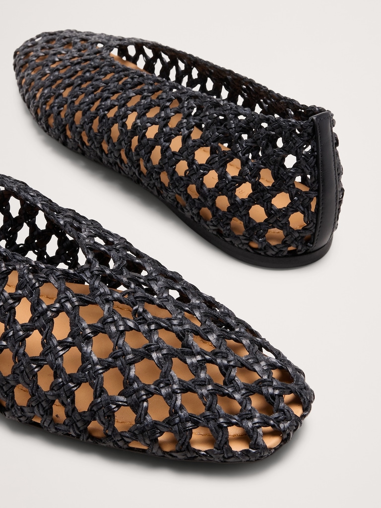 Woven Ballet Flats