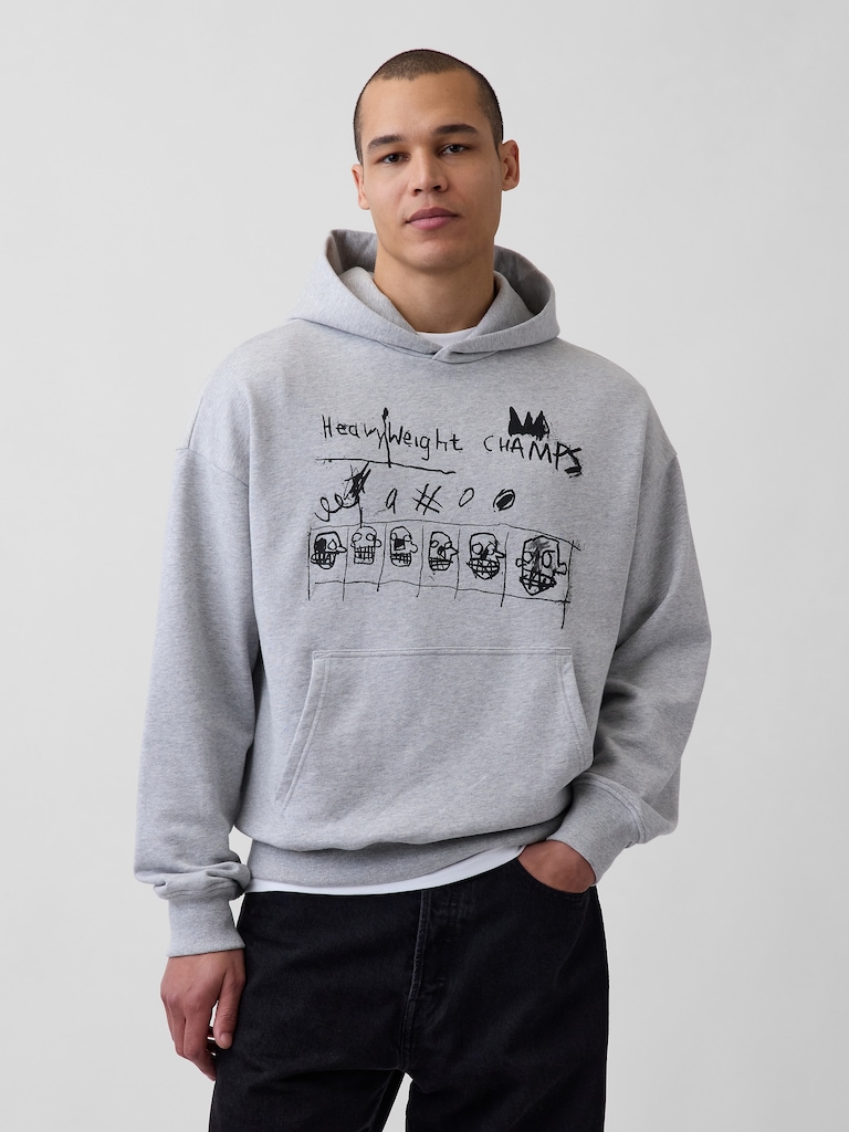 Jean-Michel Basquiat Heavyweight Hoodie