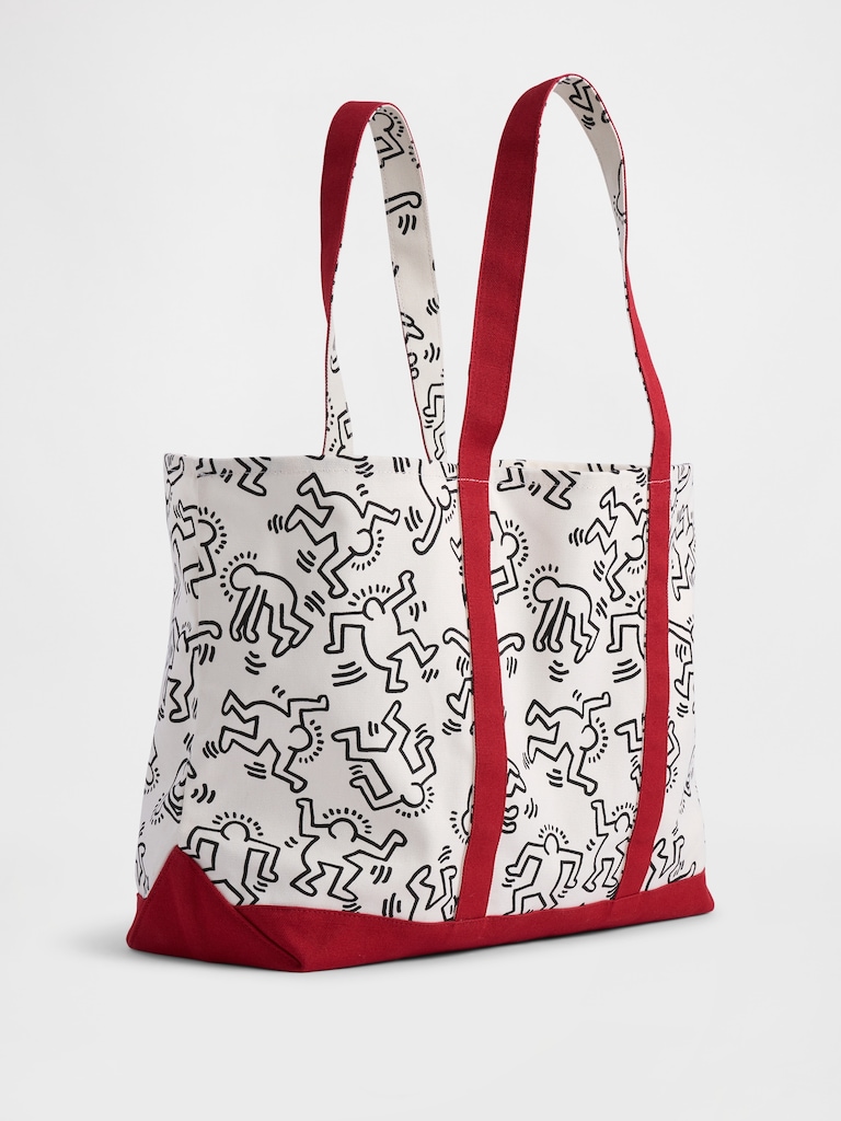 Keith Haring Canvas Tote Bag
