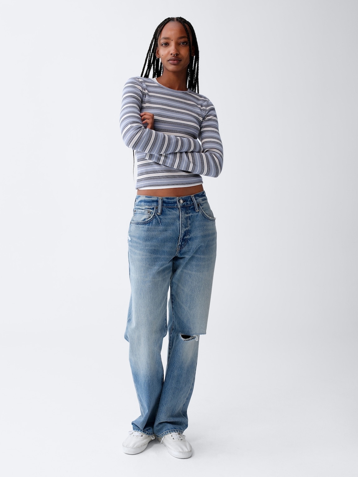 Relaxed Straight Jeans