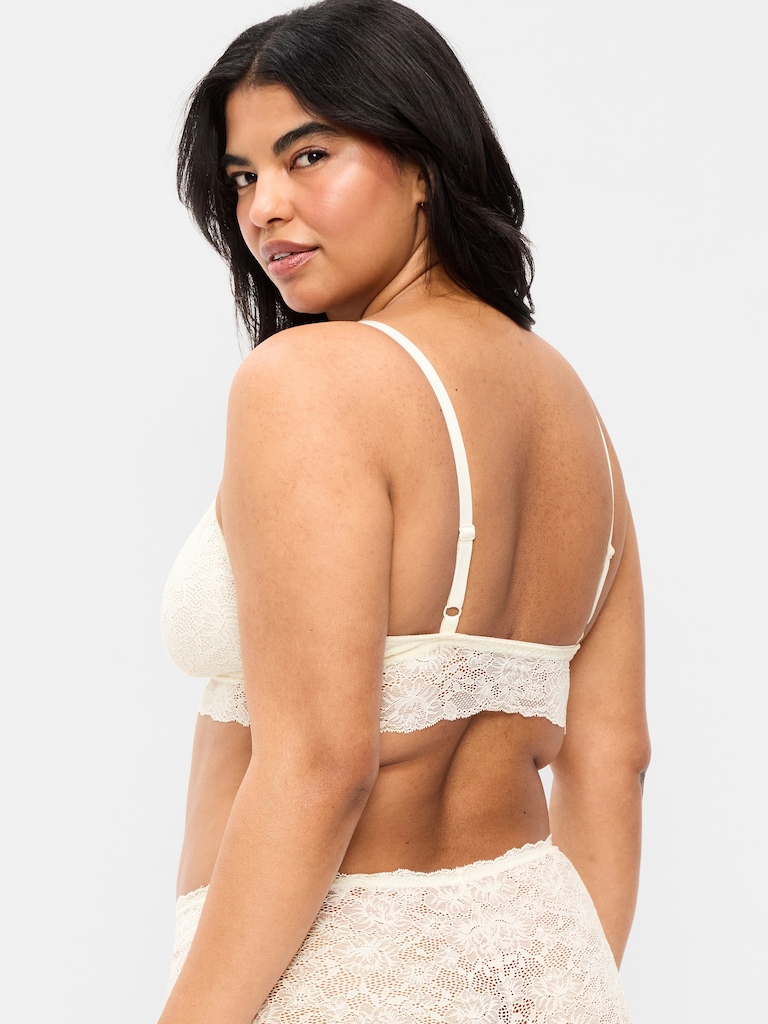 Lace Longline Bralette