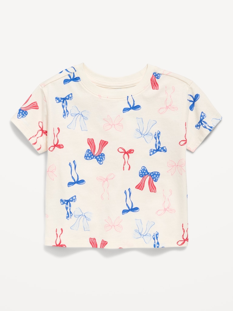 Printed Short-Sleeve T-Shirt for Toddler Girls
