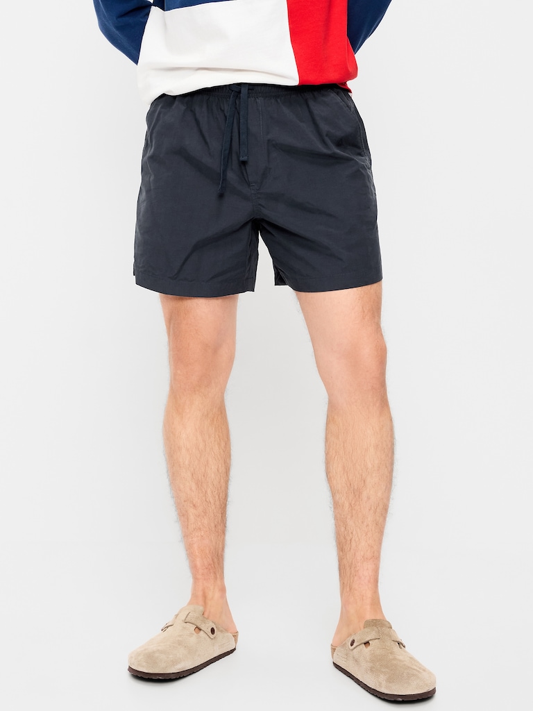 Solid Jogger Shorts -- 5-inch inseam