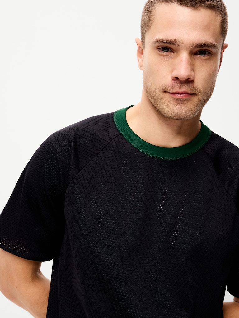 Loose Mesh T-Shirt
