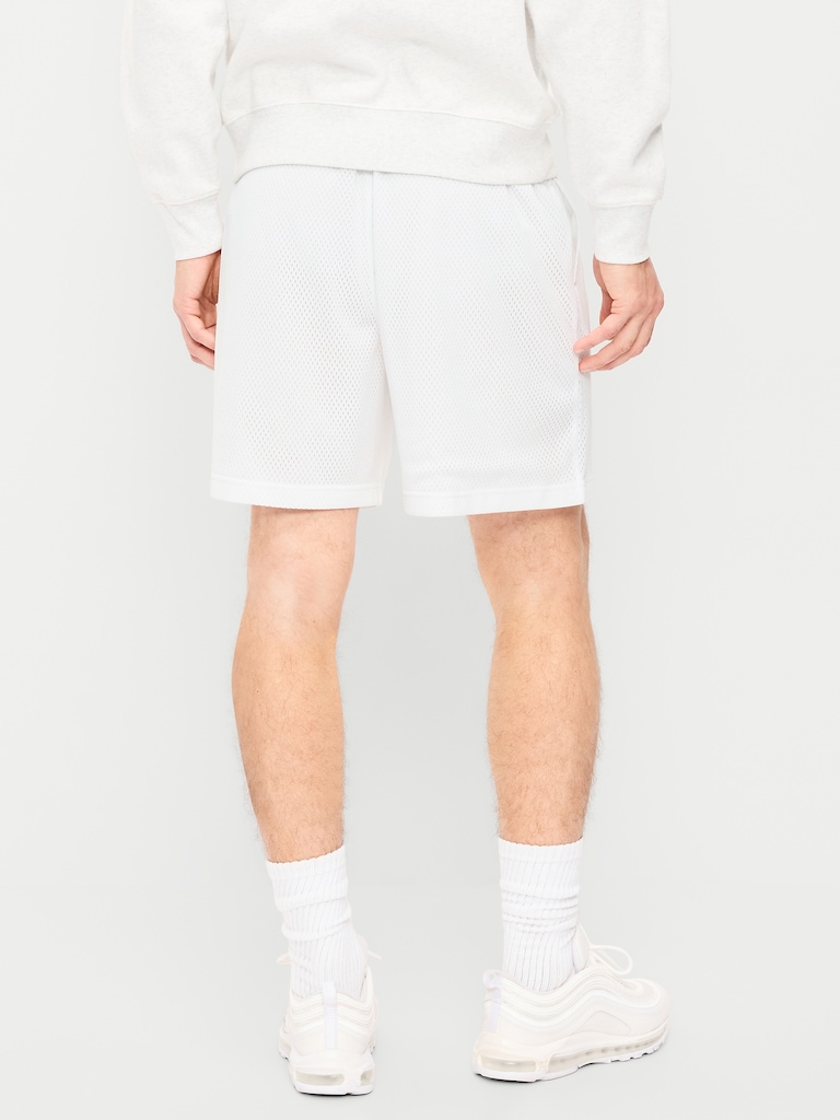 Baggy Mesh Shorts -- 6-inch inseam