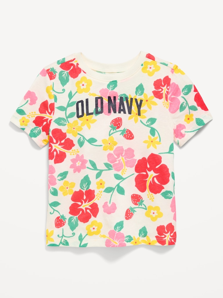 Short-Sleeve Logo-Graphic T-Shirt for Toddler Girls