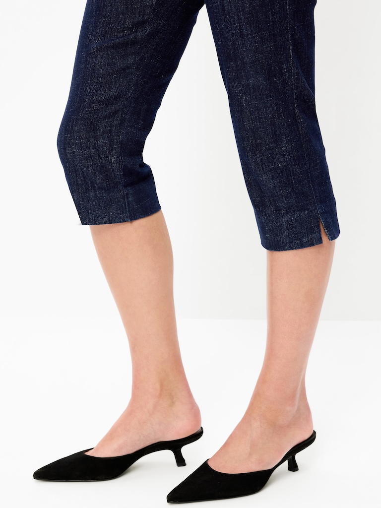 High-Waisted Pixie Capri Pants