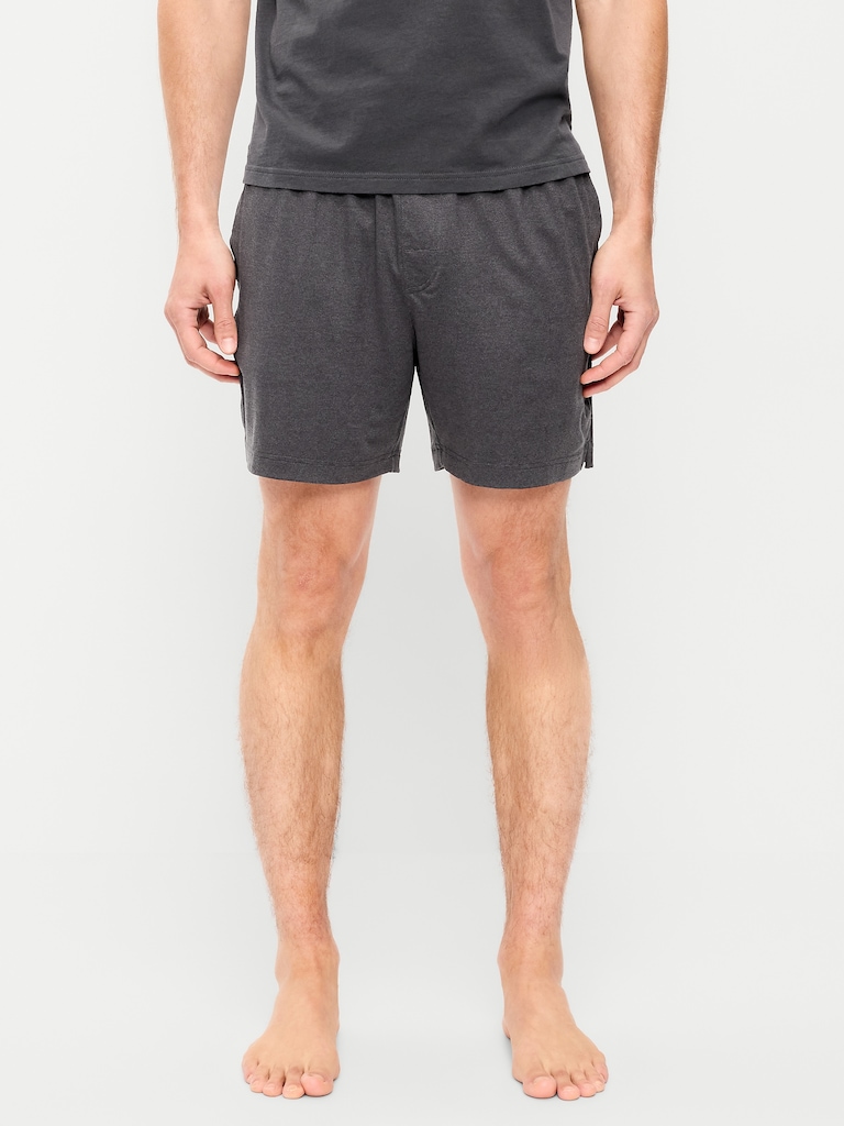 Jersey-Knit Pajama Shorts