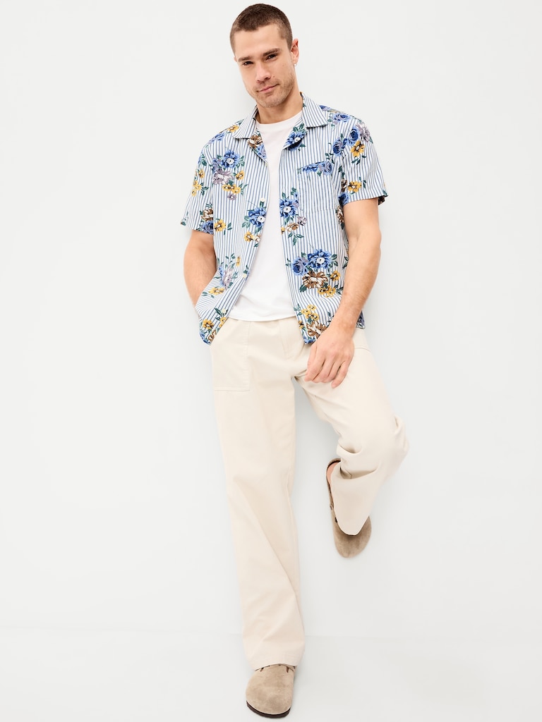 Short-Sleeve Camp Shirt