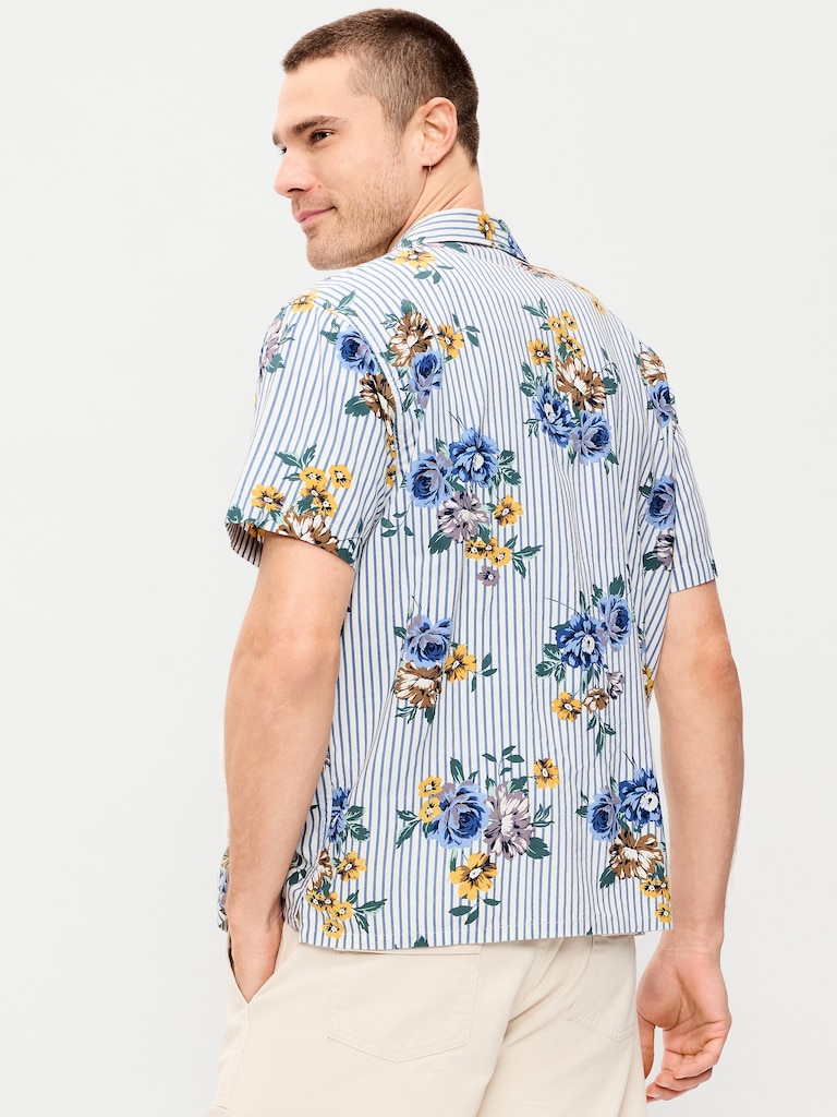 Short-Sleeve Camp Shirt