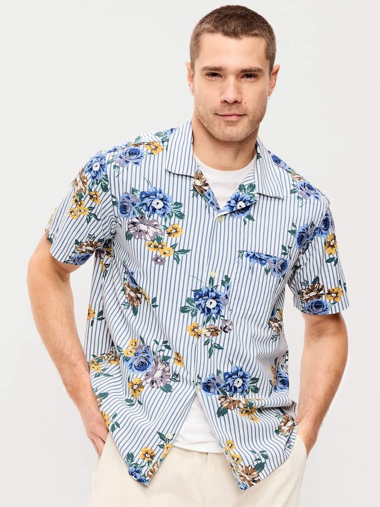 Short-Sleeve Camp Shirt