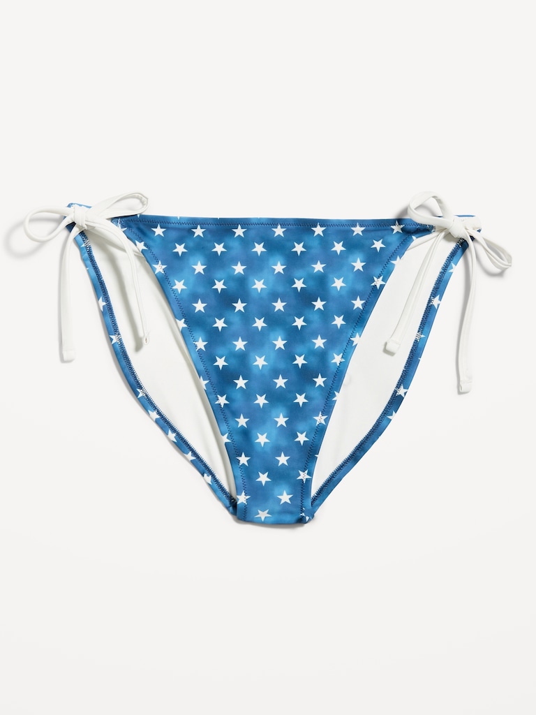 String Bikini Swim Bottoms