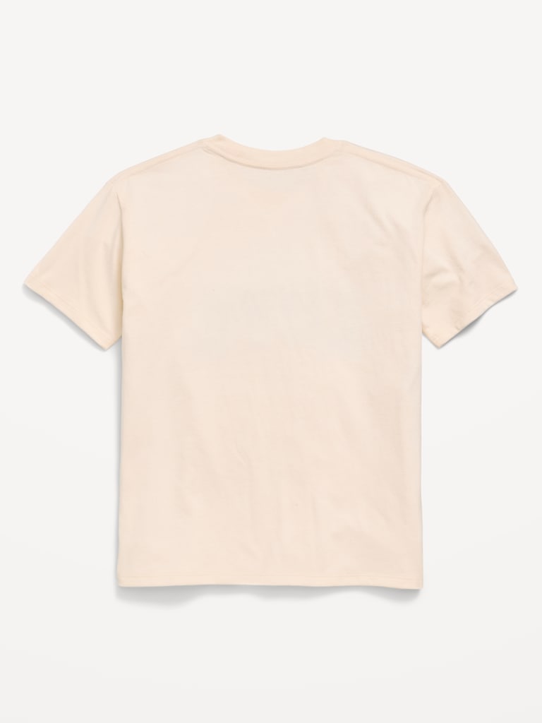 Oversized Graphic Tunic T-Shirt for Girls