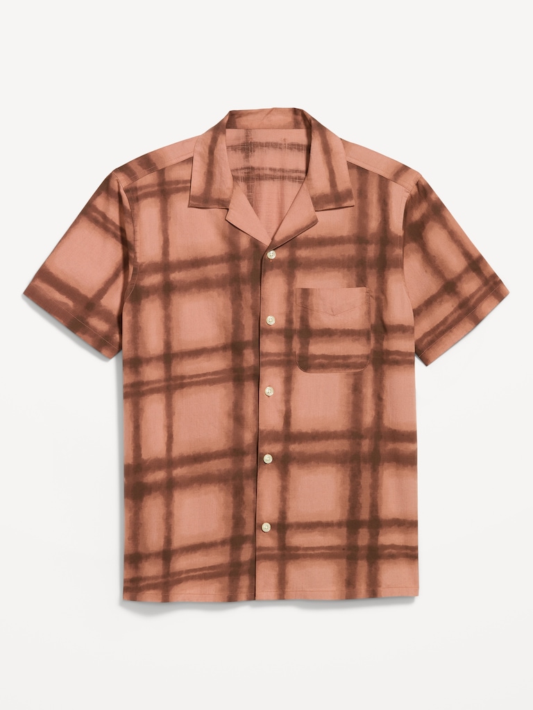 Short-Sleeve Camp Shirt