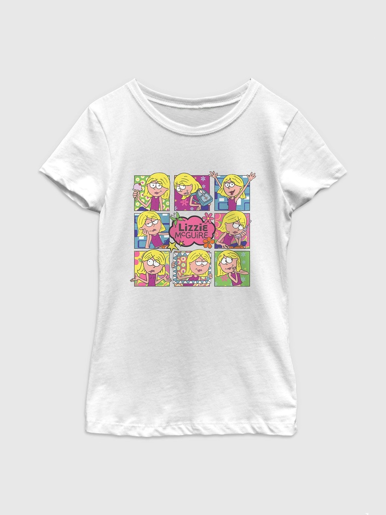 Lizzy McGuire Multi Graphic T-Shirt