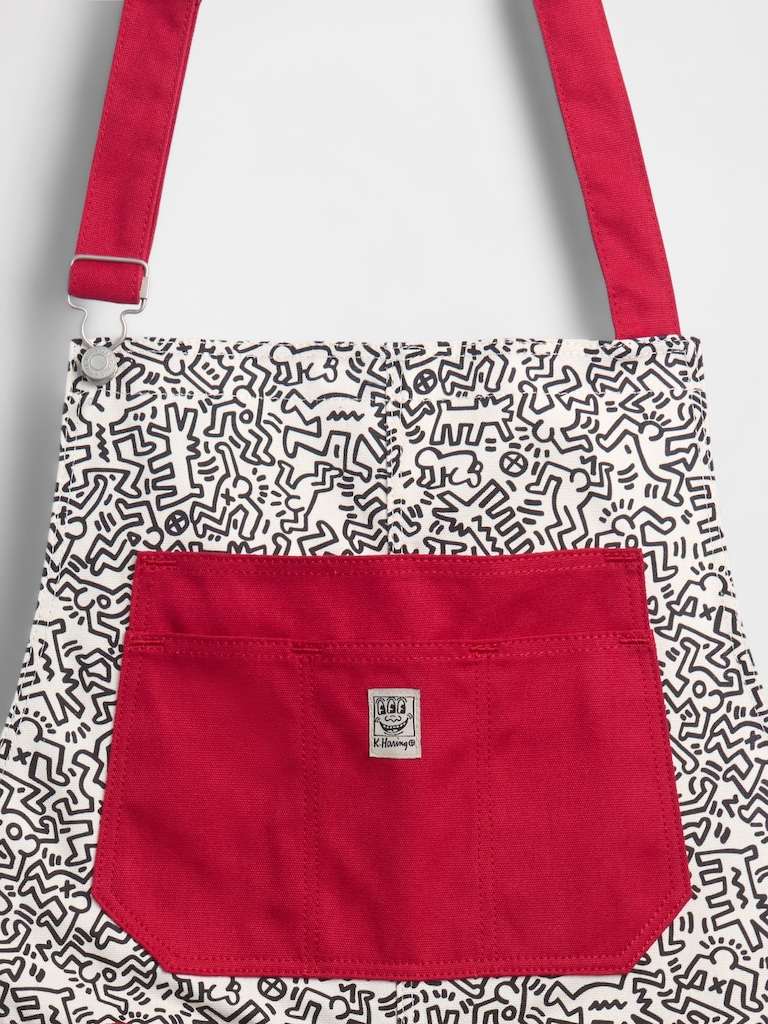 Keith Haring Canvas Apron