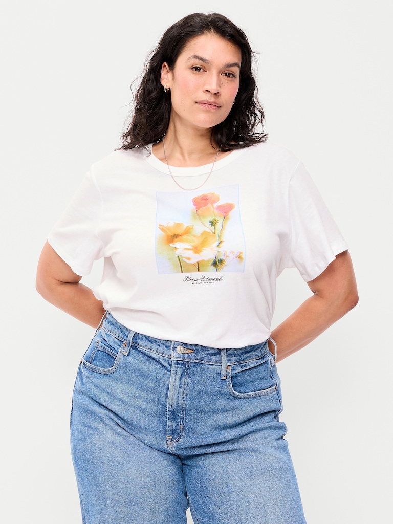 EveryWear Crew-Neck Graphic T-Shirt