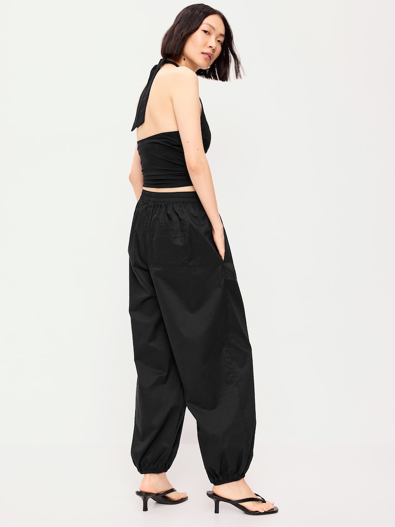 Lightweight Pull-On Parachute Sleep Pants
