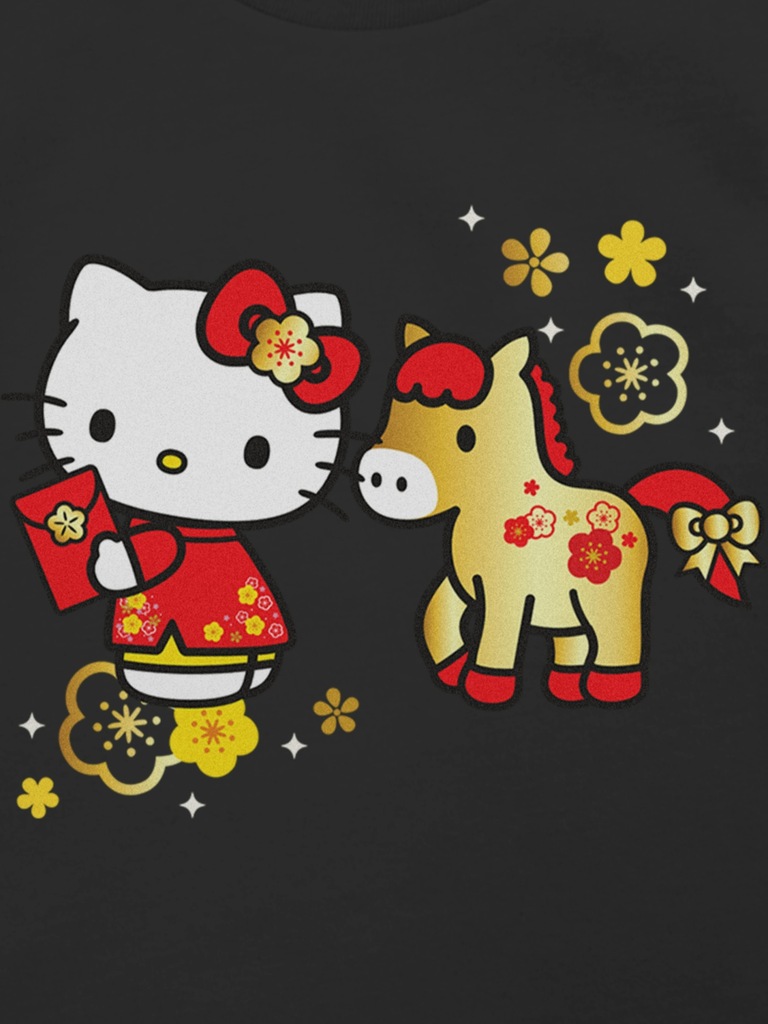 Toddler Hello Kitty Year Of The Horse Graphic T-Shirt