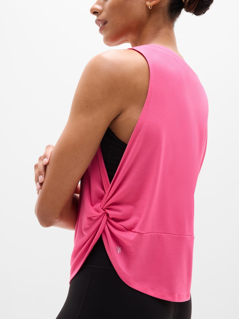 Move With Ease Twist Tank