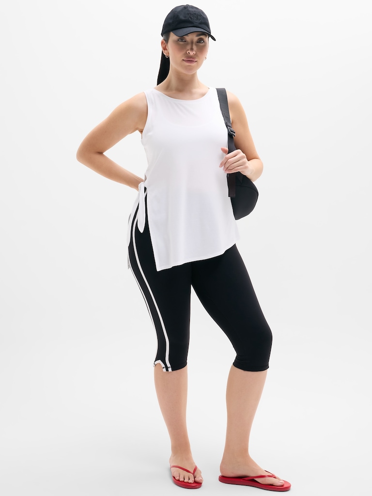 Move With Ease Asym Tie Tank