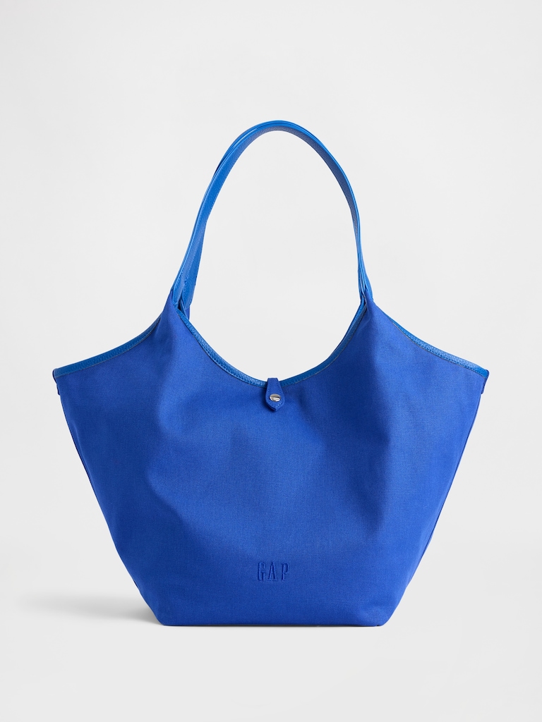 Canvas Slouchy Tote Bag