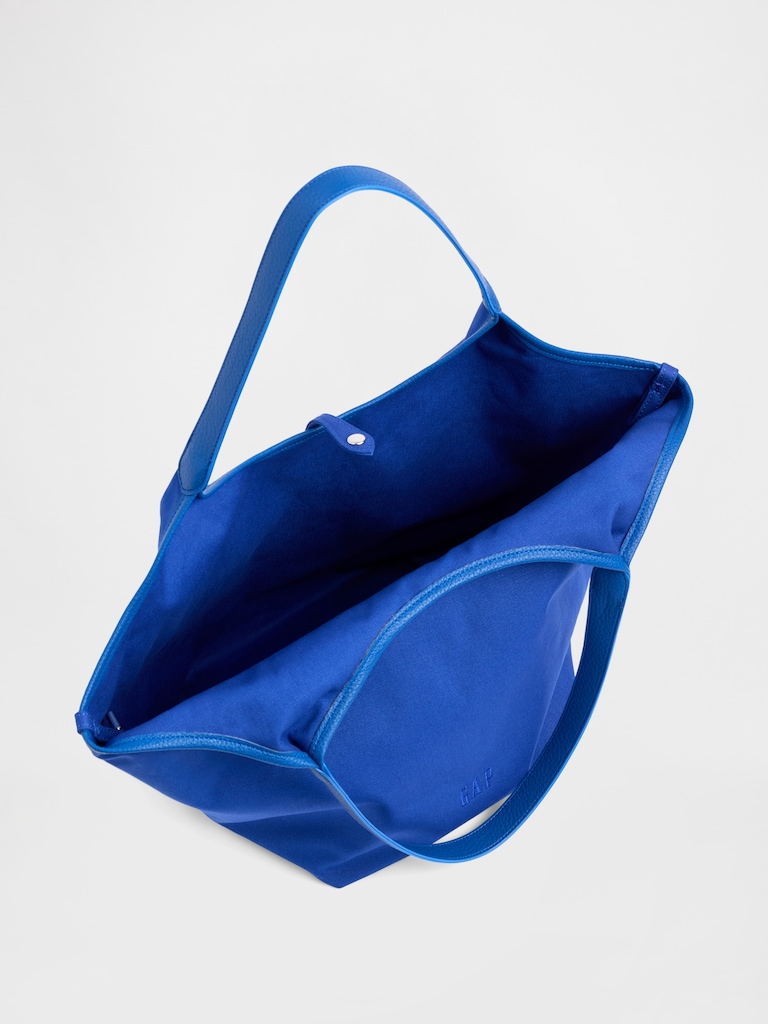 Canvas Slouchy Tote Bag