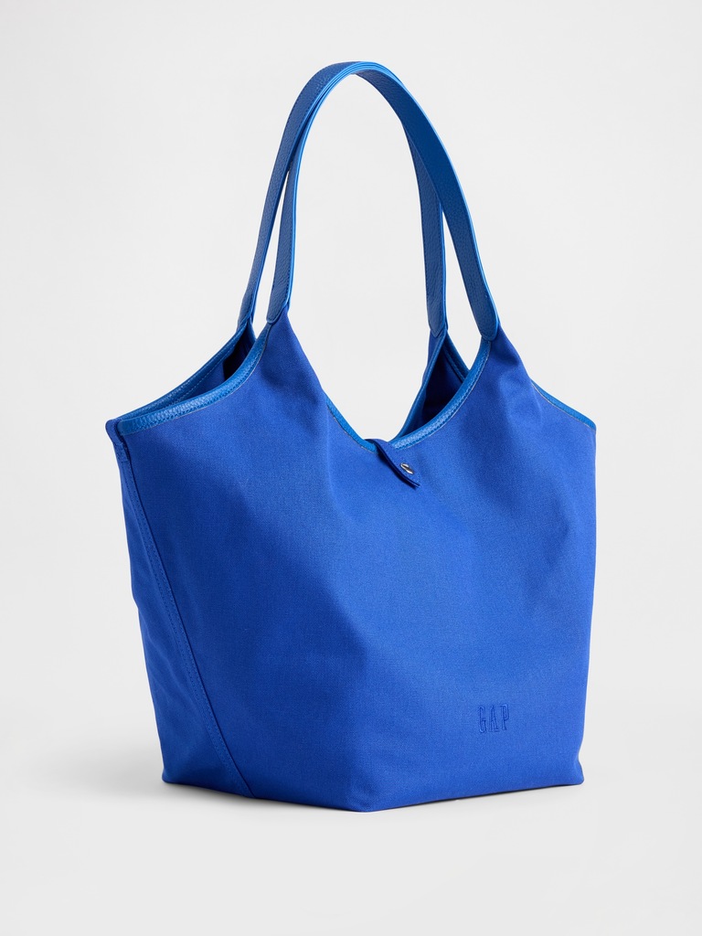 Canvas Slouchy Tote Bag