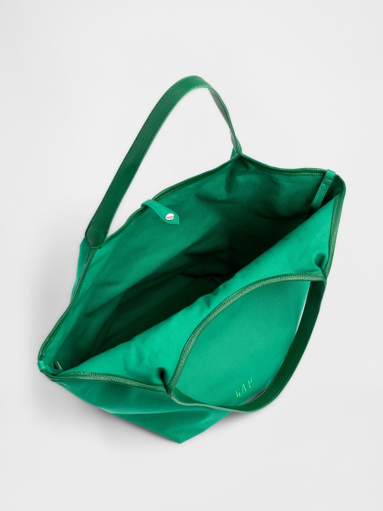 Canvas Slouchy Tote Bag