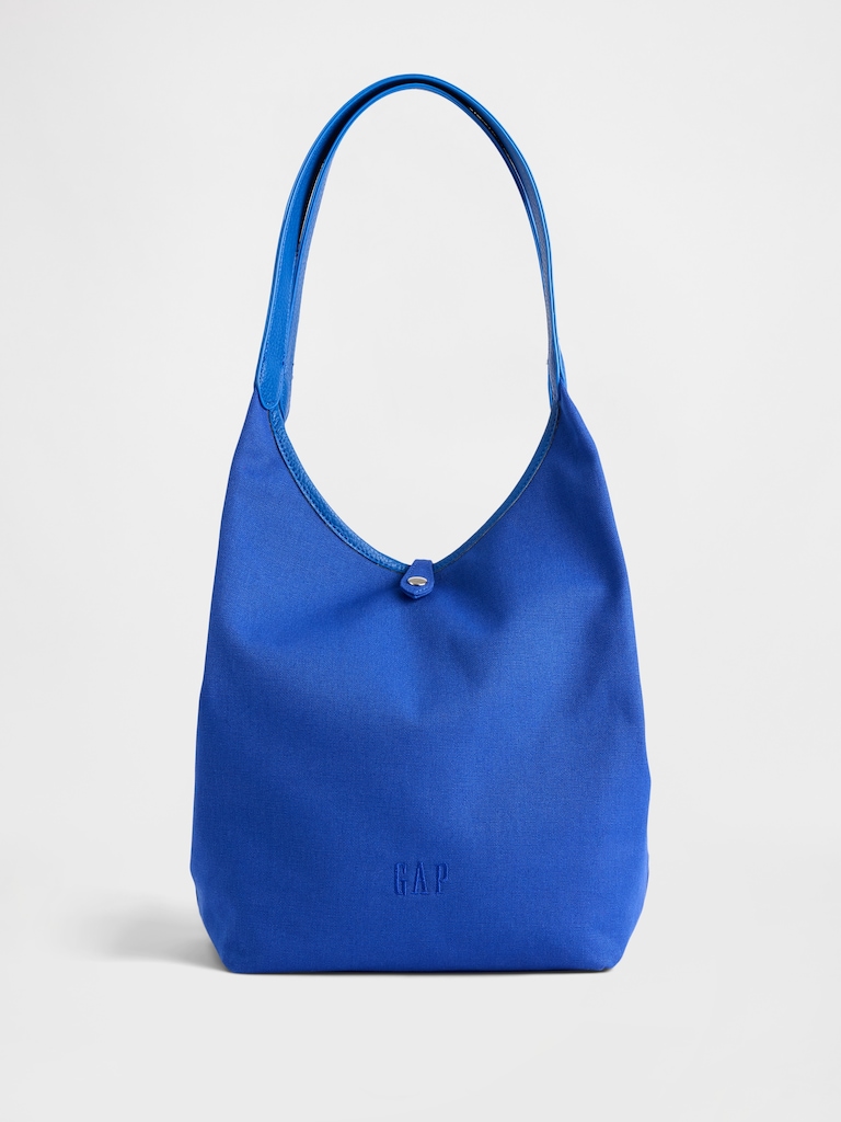 Canvas Slouchy Tote Bag