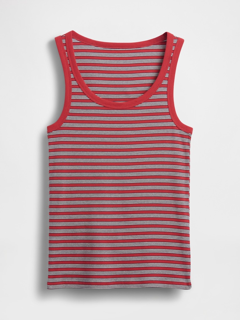 Rib Scoop Tank Top