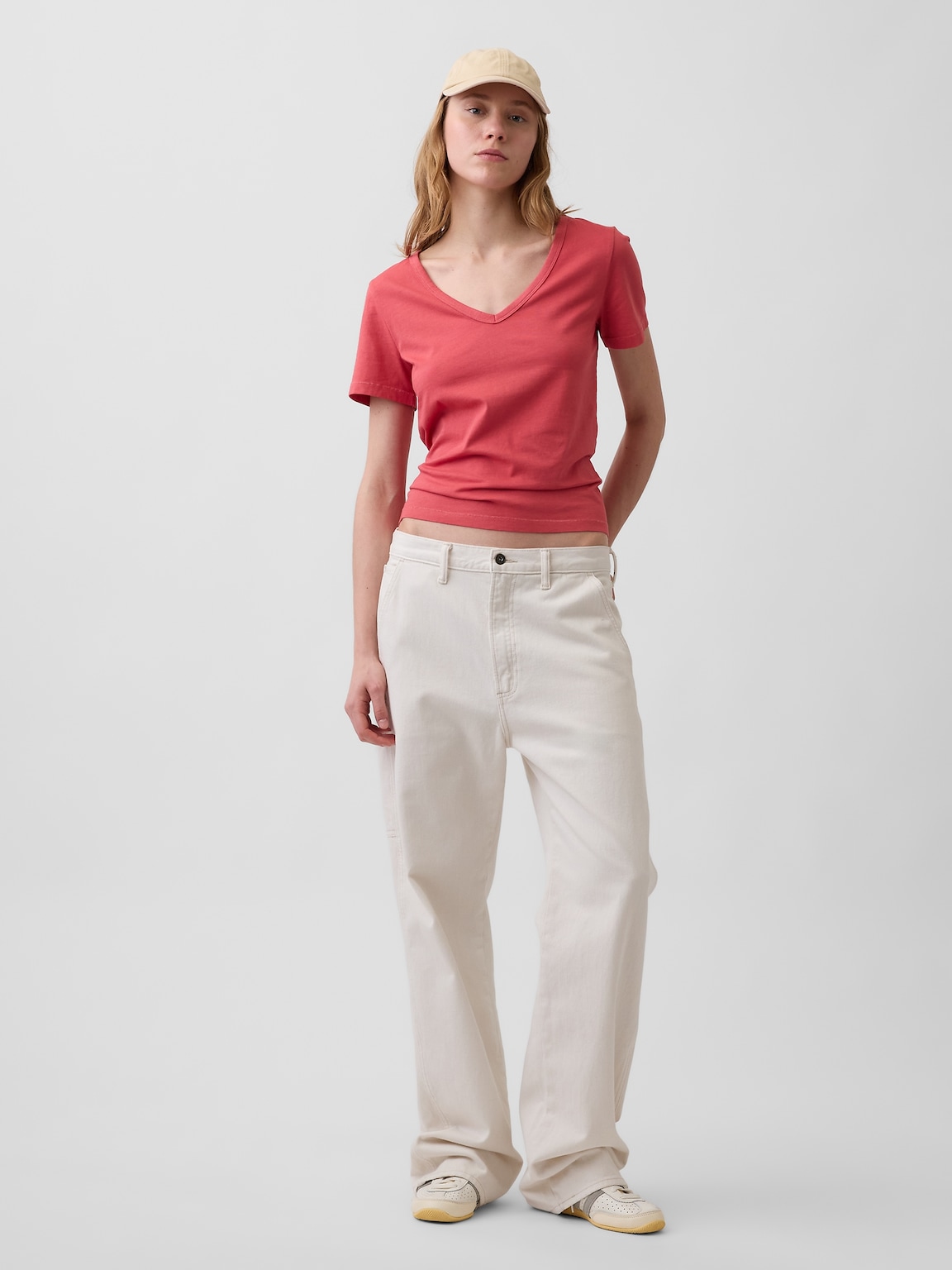 Organic Cotton VintageSoft V-Neck T-Shirt