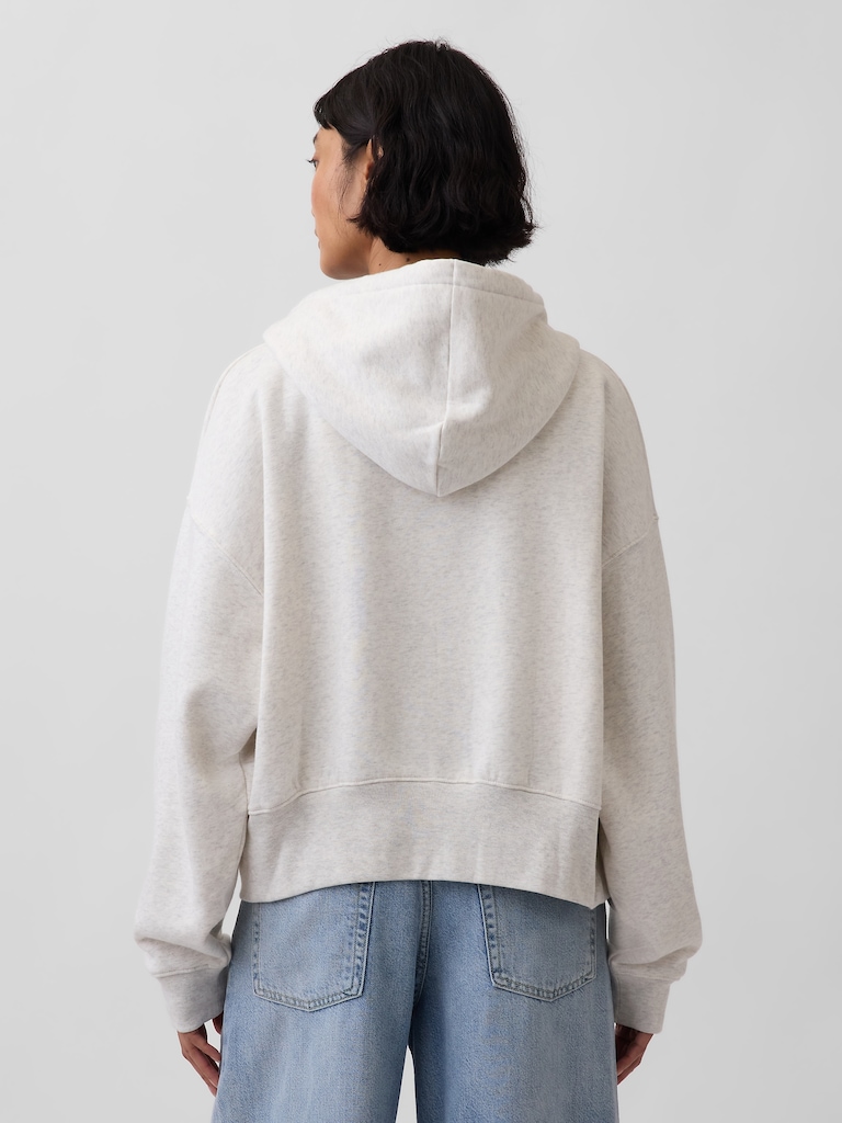 VintageSoft Wedge Zip Hoodie