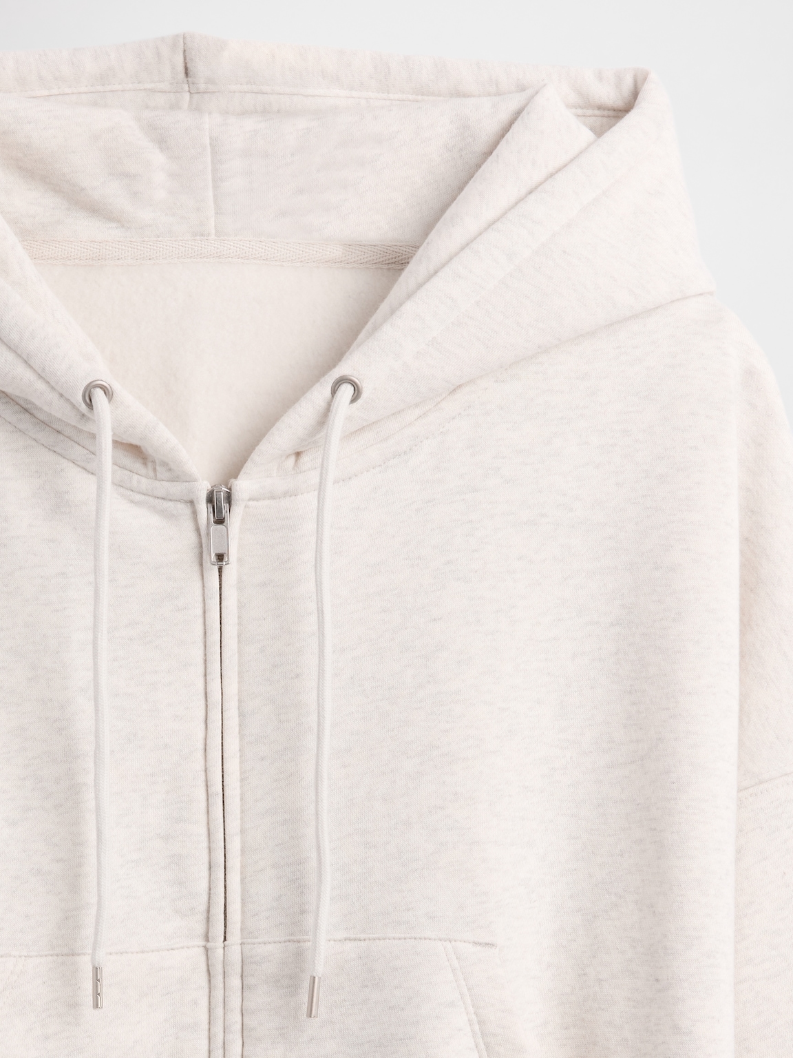 VintageSoft Wedge Zip Hoodie