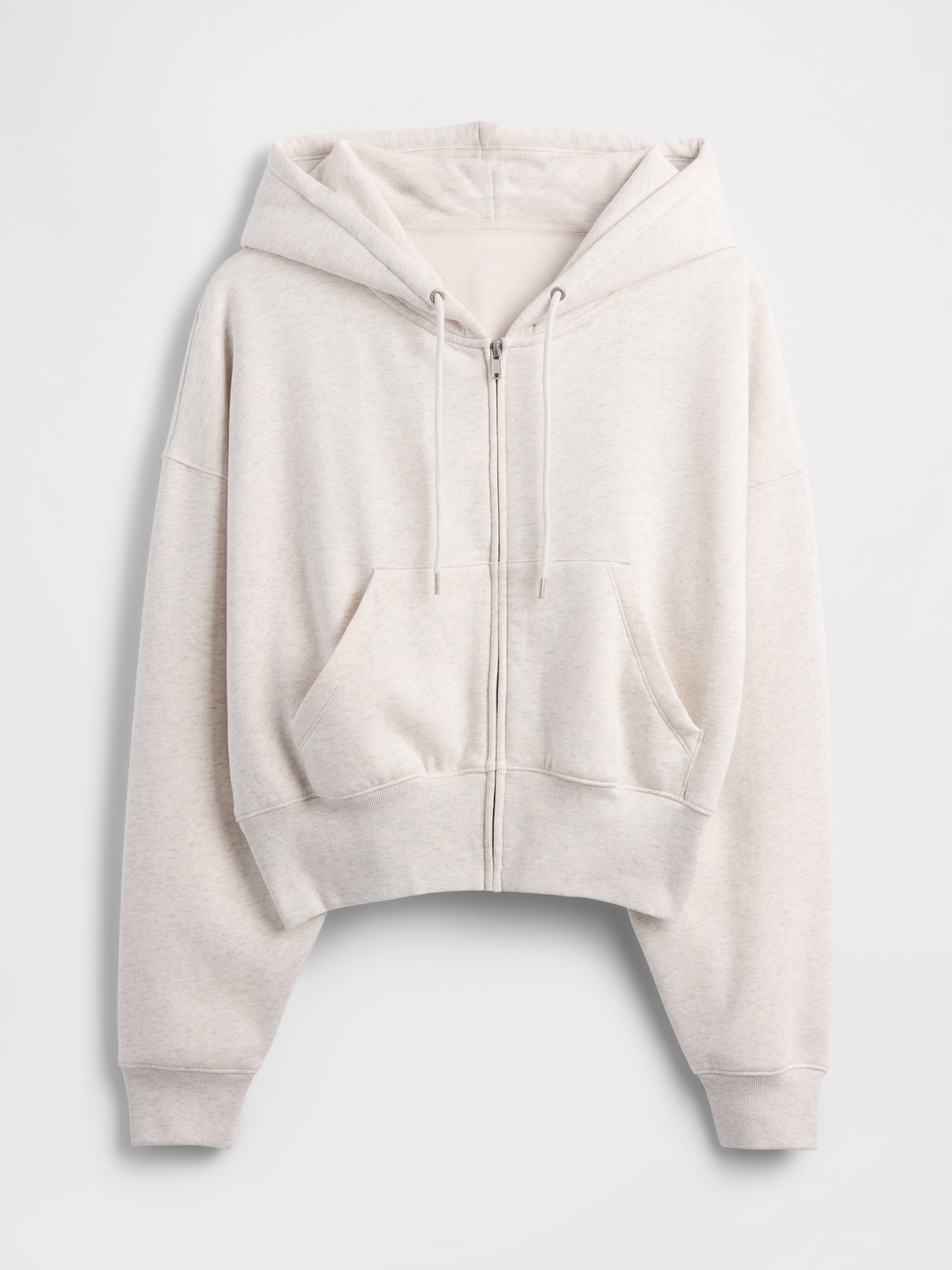 VintageSoft Wedge Zip Hoodie