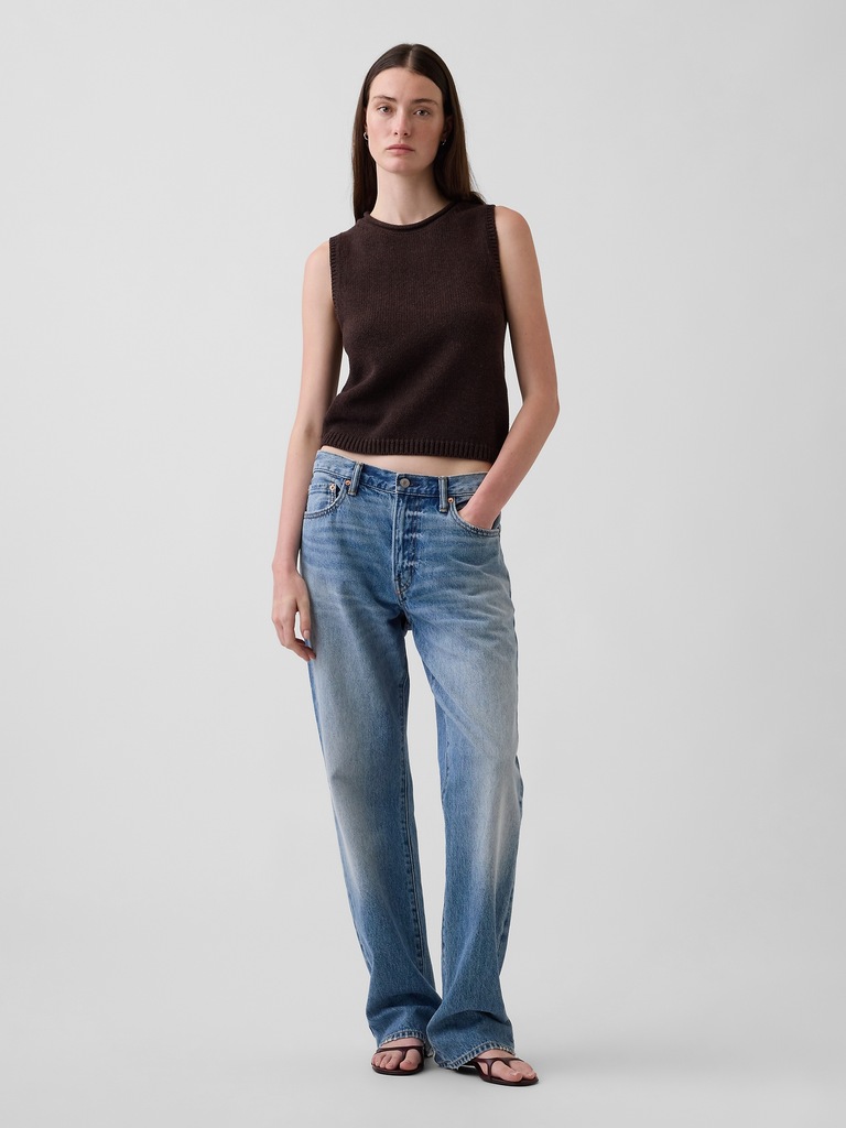 100% Cotton Sweater Vest