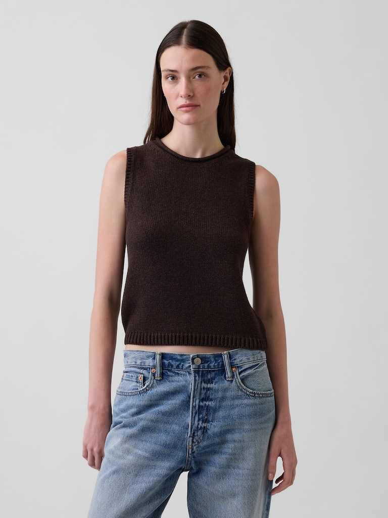 100% Cotton Sweater Vest