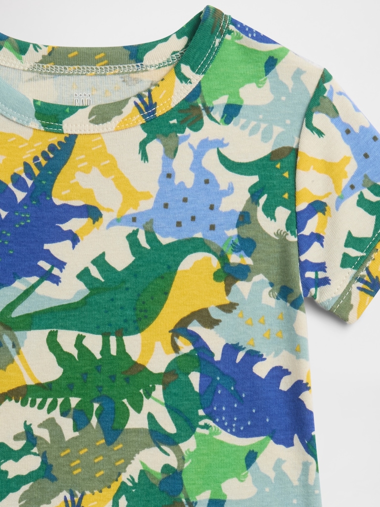 Kids & babyGap 100% Organic Cotton Dino PJ Set